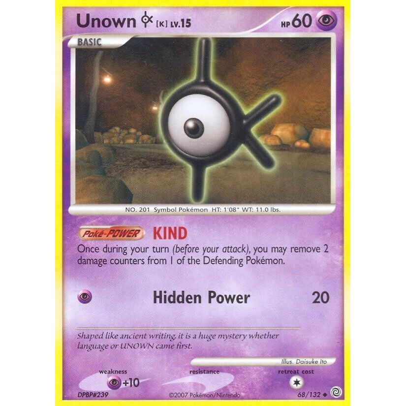 Image for Unown [K] (68/132) (SW) - Pokemon