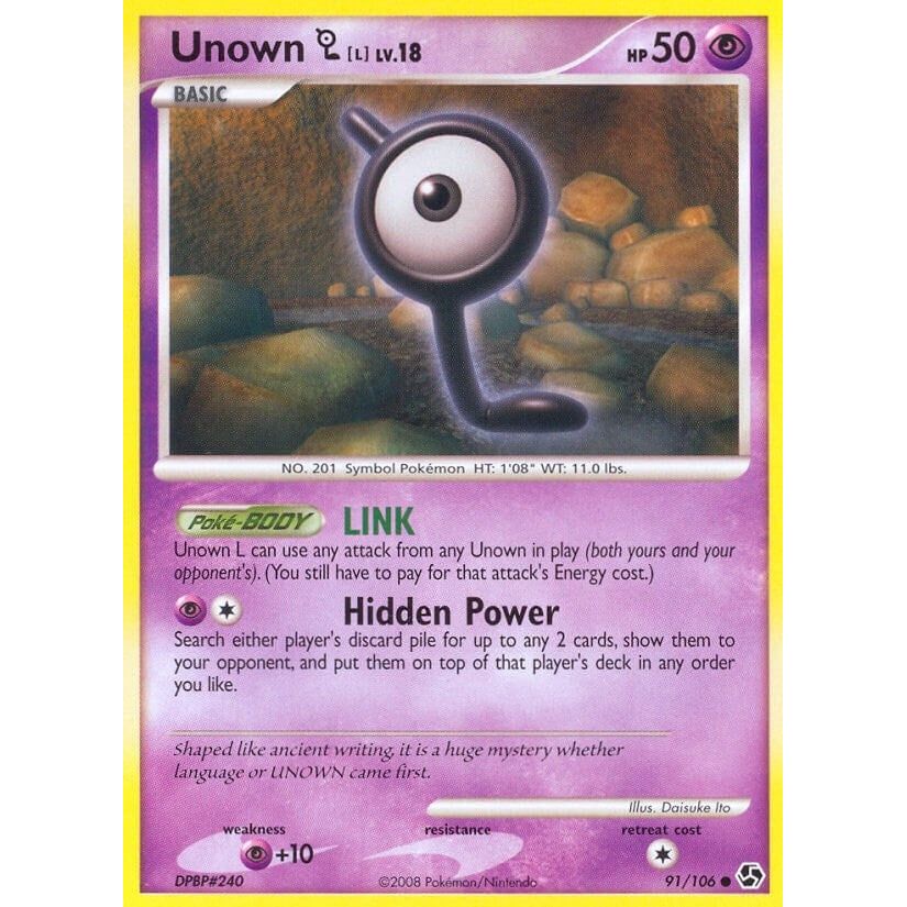 Image for Unown [L] (91/106) (GE) - Pokemon