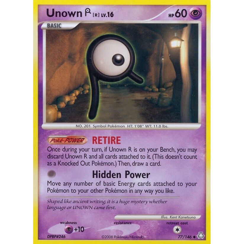 Image for Unown (R) (77/146) (LA) - Pokemon