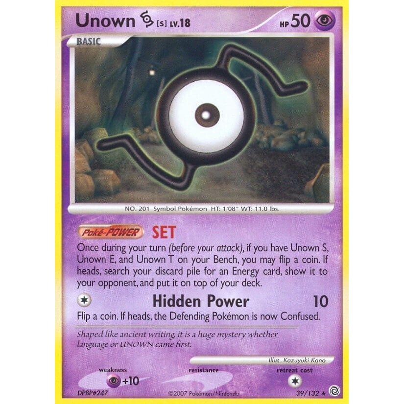 Image for Unown [S] (39/132) (SW) - Pokemon