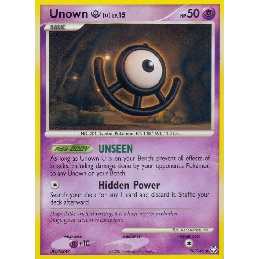 Image for Unown (U) (78/146) (LA) - Pokemon