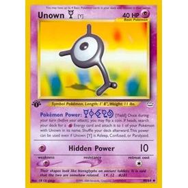 Unown [Y] Pokemon