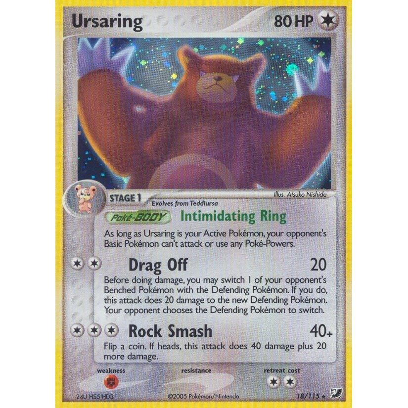 Image for Ursaring (18/115) (UF) - Pokemon