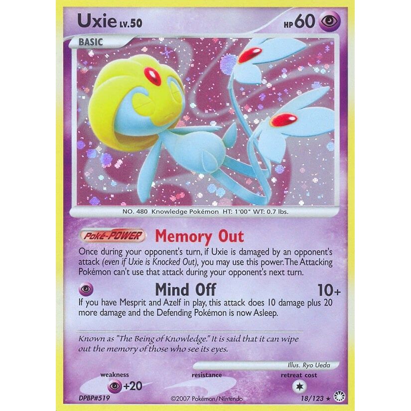Image for Uxie (18/123) (MT) - Pokemon