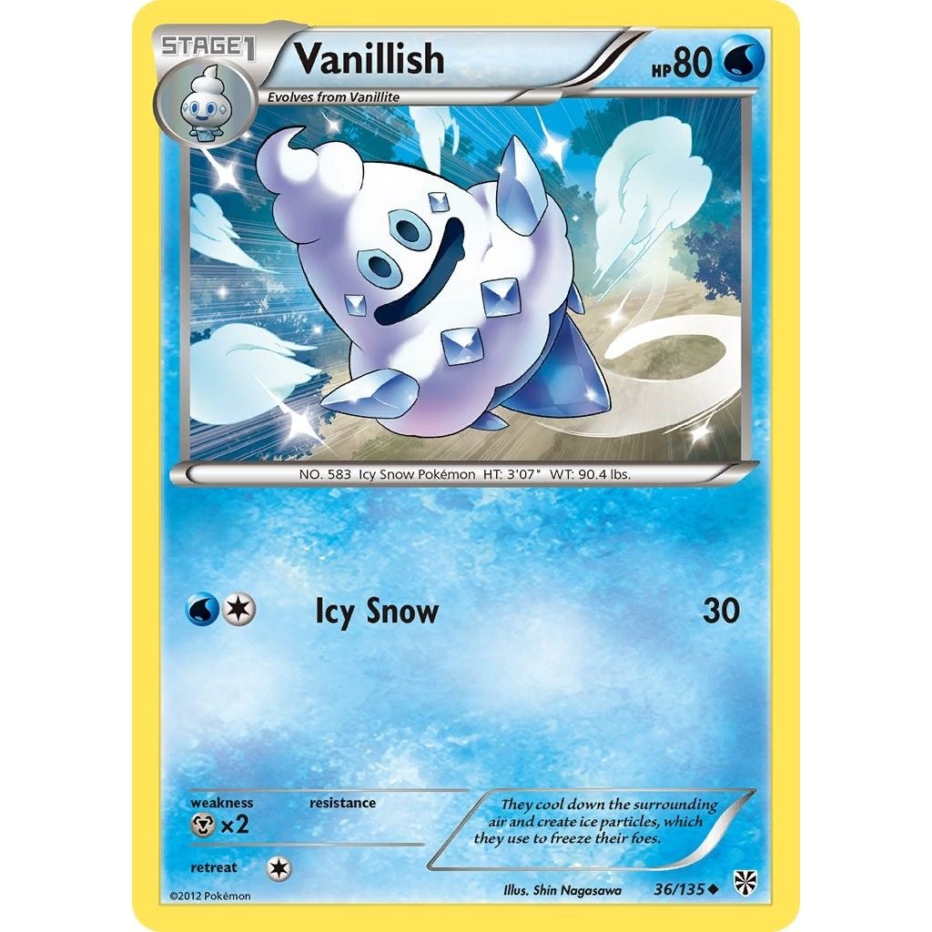 Image for Vanillish (36/135) (PLS) - Pokemon