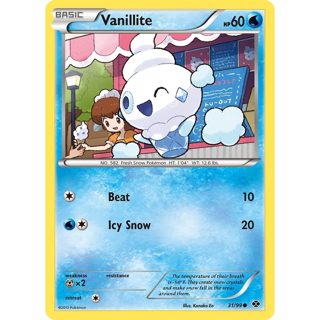 Image for Vanillite (31/99) (NXD) - Pokemon