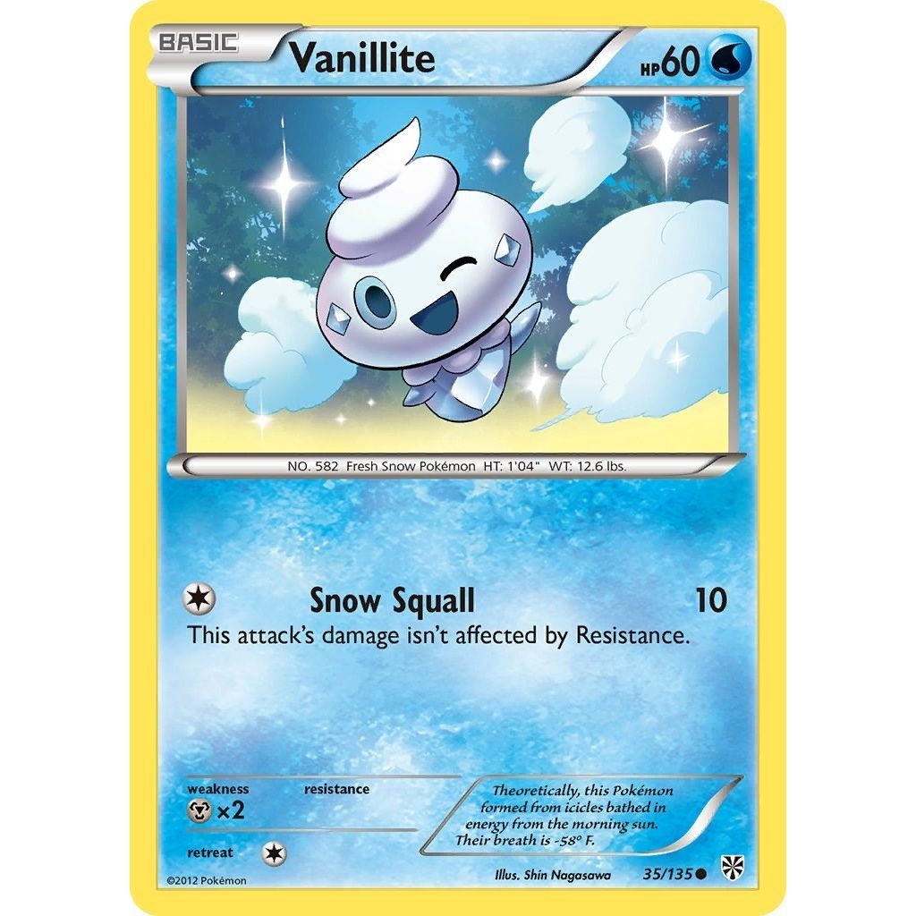 Image for Vanillite (35/135) (PLS) - Pokemon