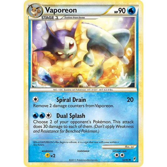 Image for Vaporeon (52/95) (CL) - Pokemon