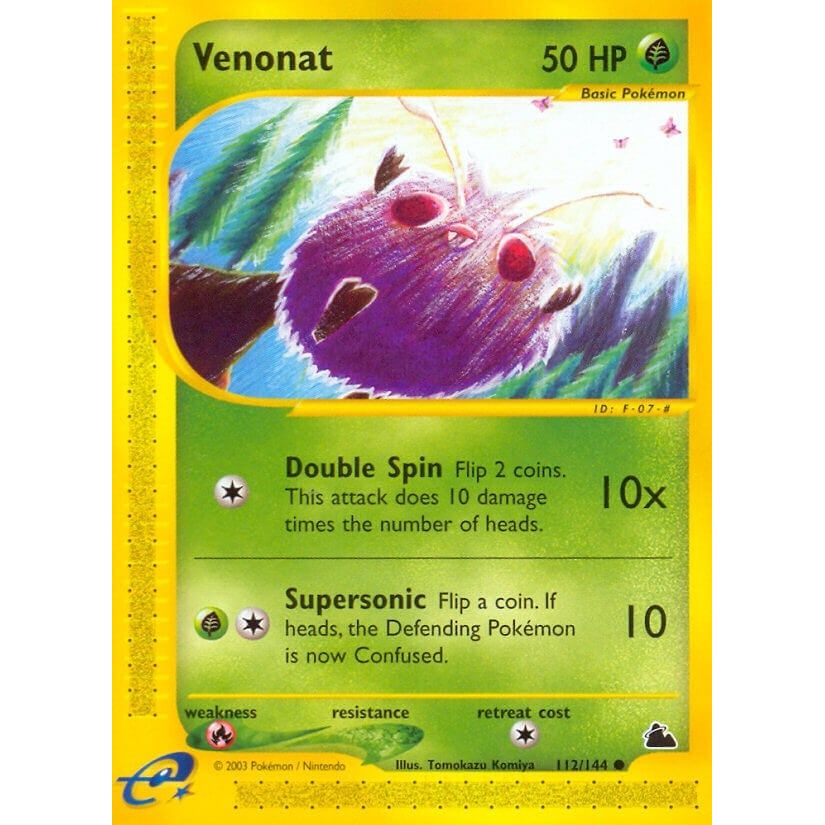 Image for Venonat (112/144) (SK) - Pokemon