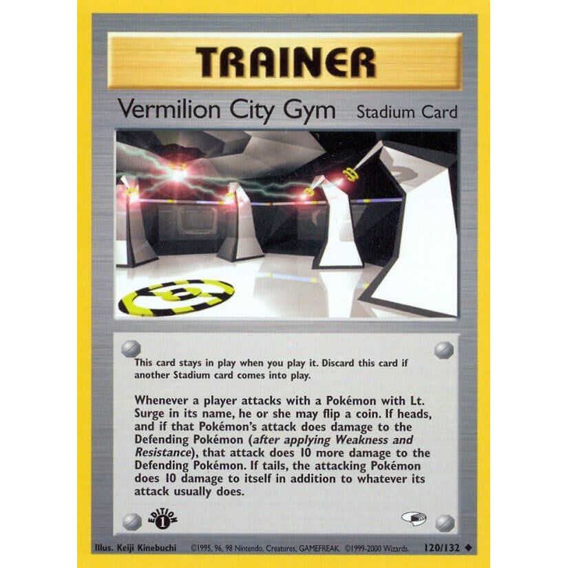 Image for Vermilion City Gym (120/132) (G1) - Pokemon