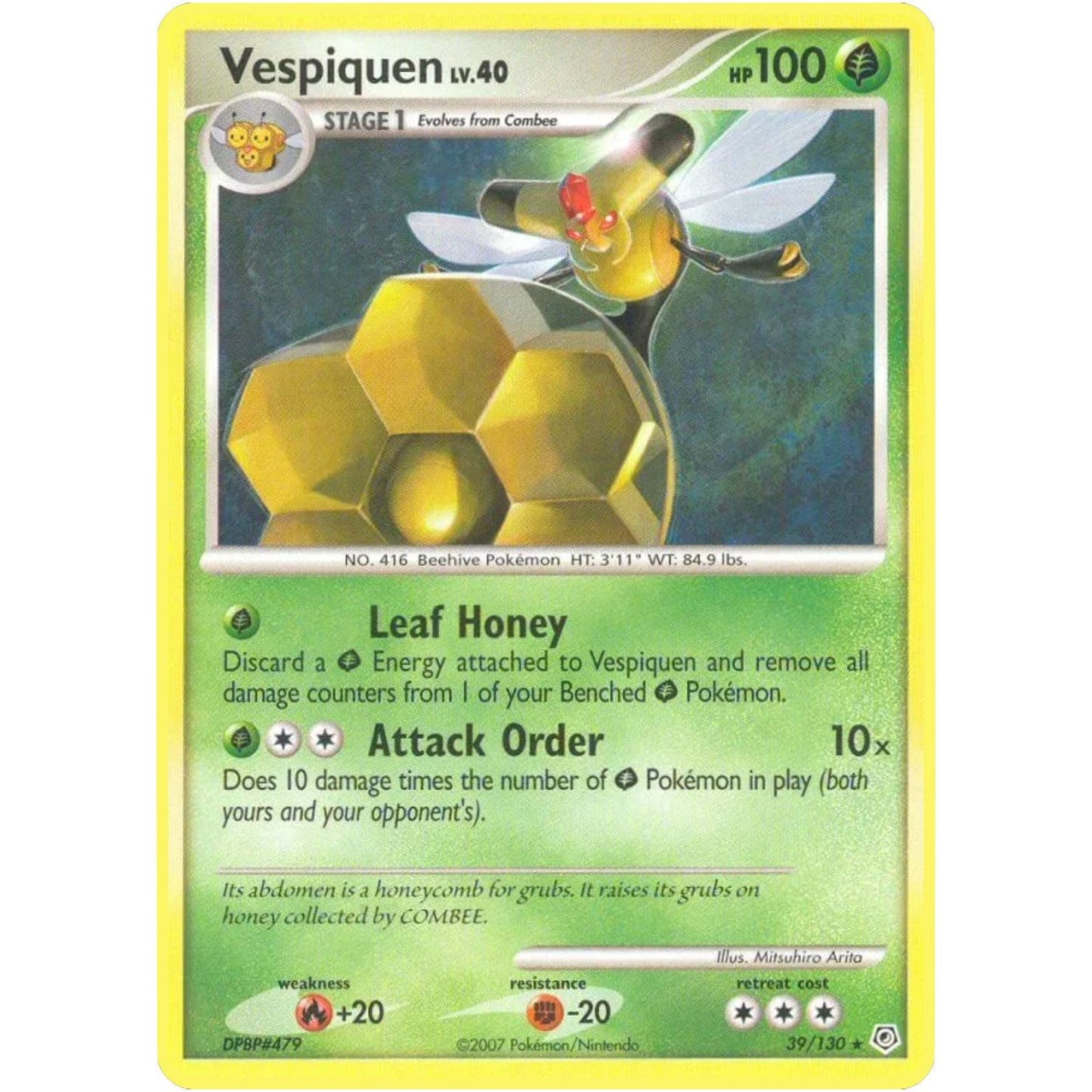 Image for Vespiquen (39/130) (DP) - Pokemon