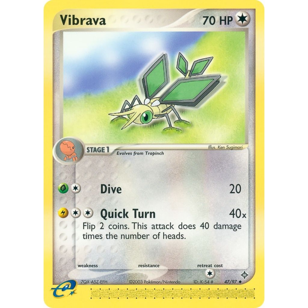 Image for Vibrava (47/97) (DR) - Pokemon