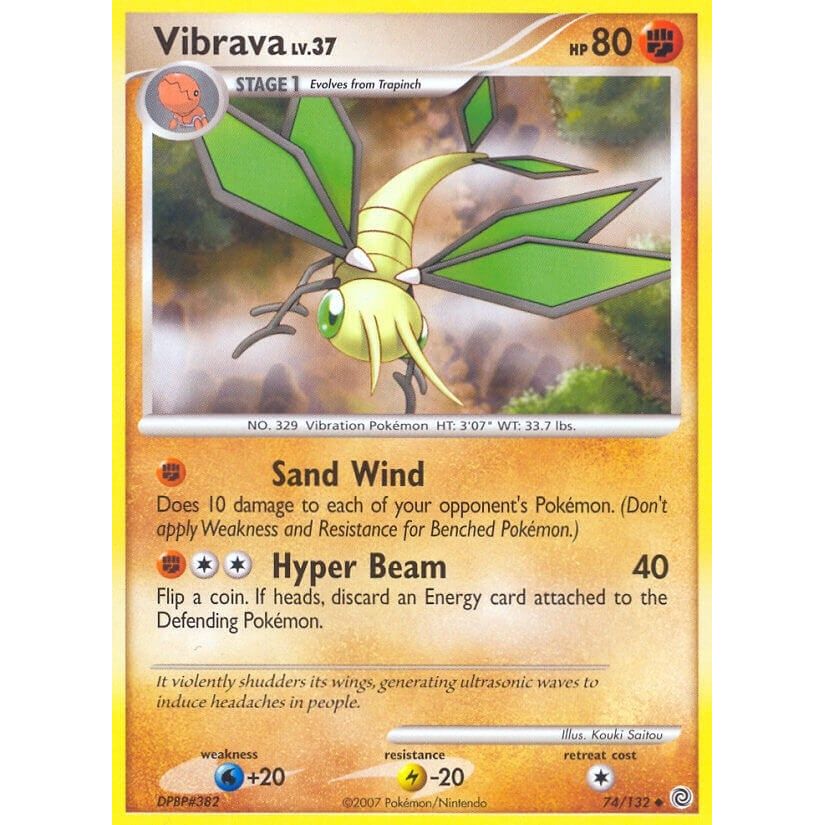 Image for Vibrava (74/132) (SW) - Pokemon