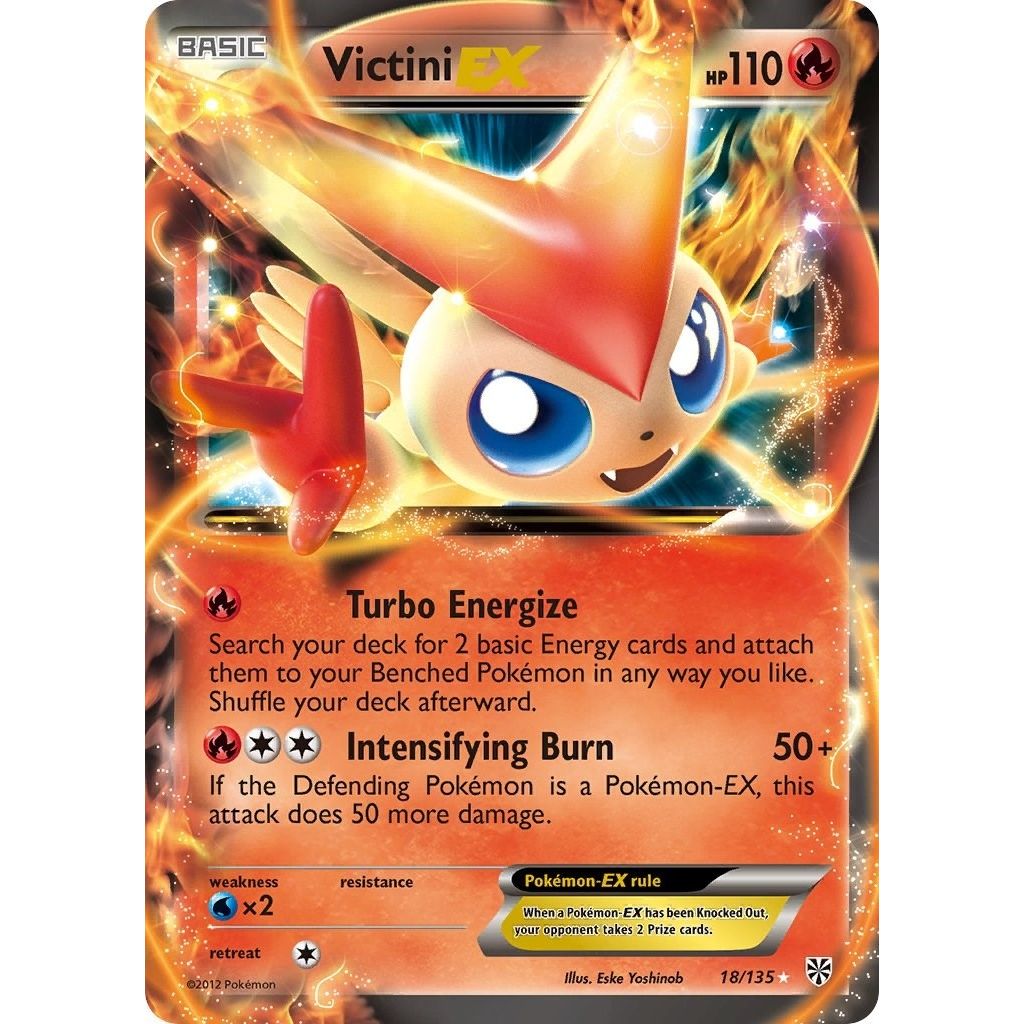 Image for Victini EX (18/135) (PLS) - Pokemon