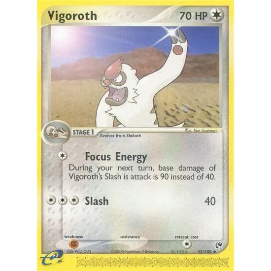 Image for Vigoroth (52/100) (SS) - Pokemon