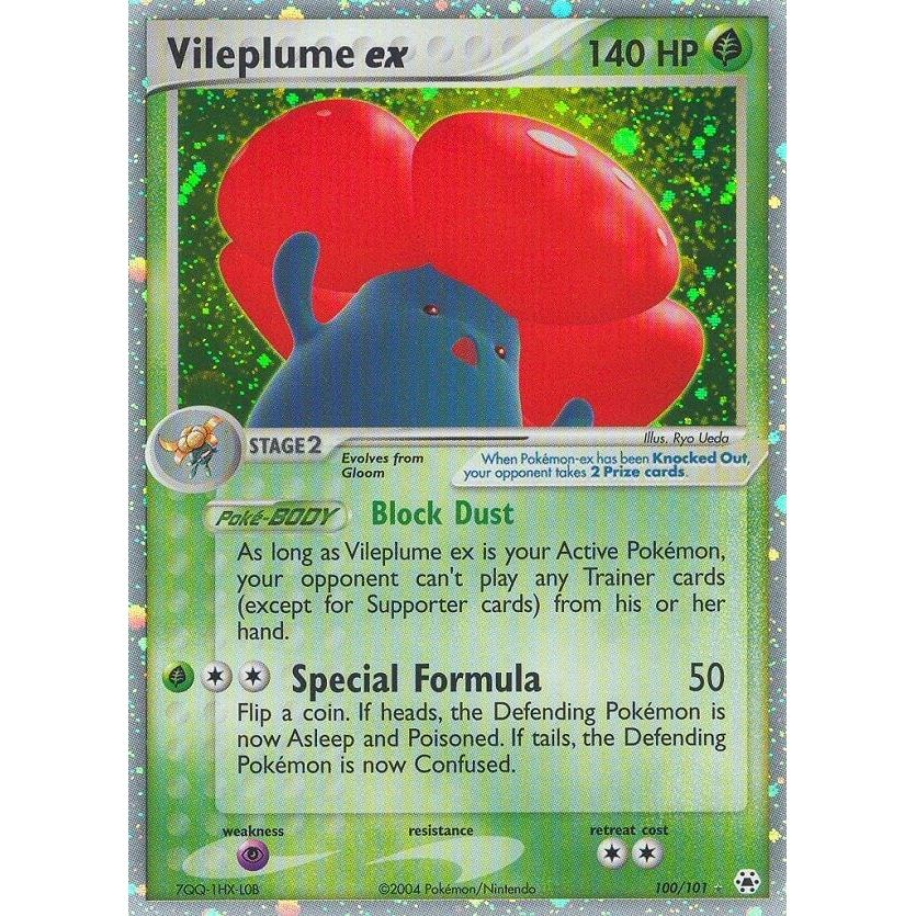 Image for Vileplume ex (100/101) (HL) - Pokemon