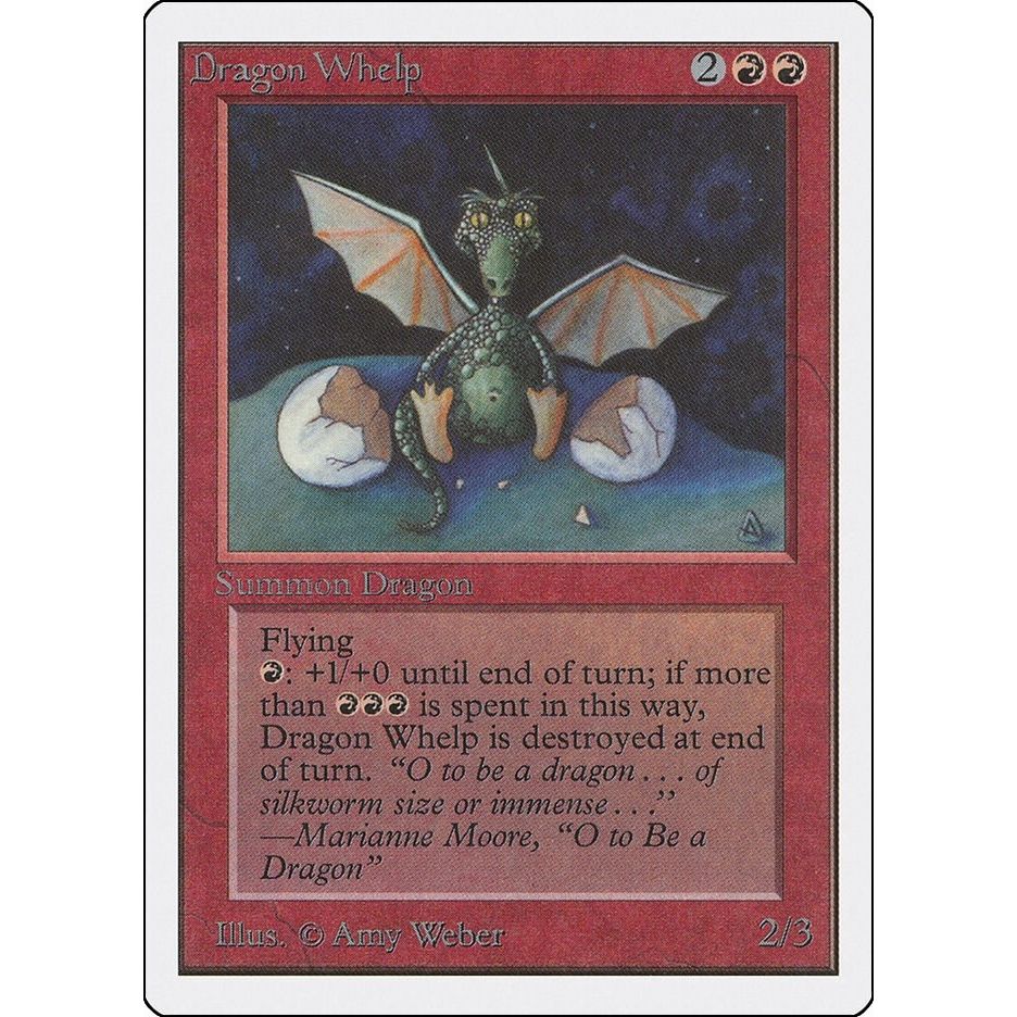 Image for Dragon Whelp (2ED) - Magic: The Gathering