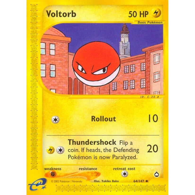 Image for Voltorb (64) (064/147) (AQ) - Pokemon