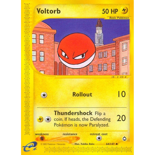 Image for Voltorb (64) (064/147) (AQ) - Pokemon