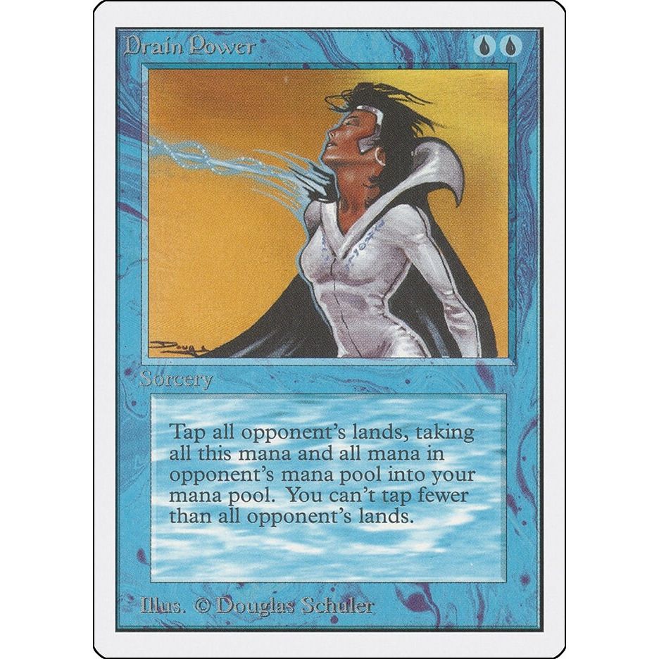 Image for Drain Power (2ED) - Magic: The Gathering