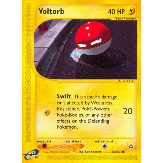 Image for Voltorb (115) (115/147) (AQ) - Pokemon