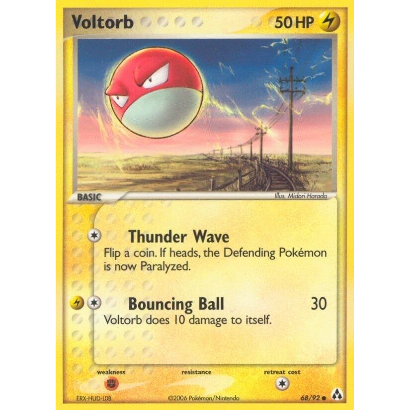 Image for Voltorb (68/92) (LM) - Pokemon