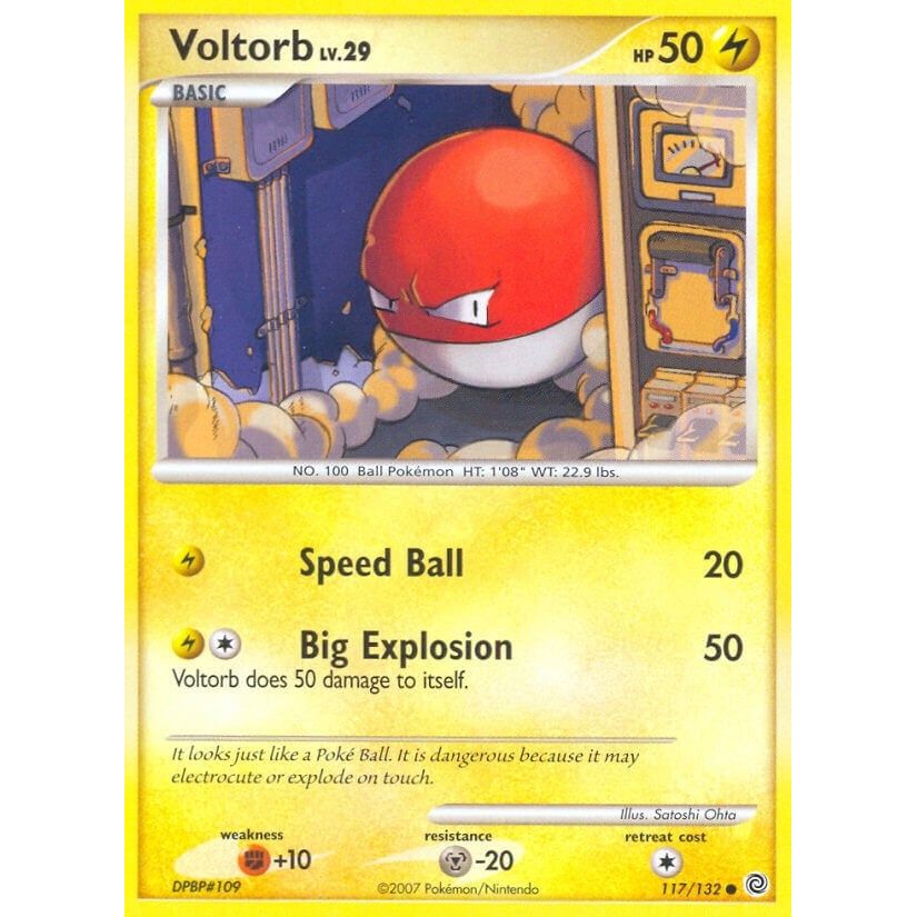 Image for Voltorb (117/132) (SW) - Pokemon