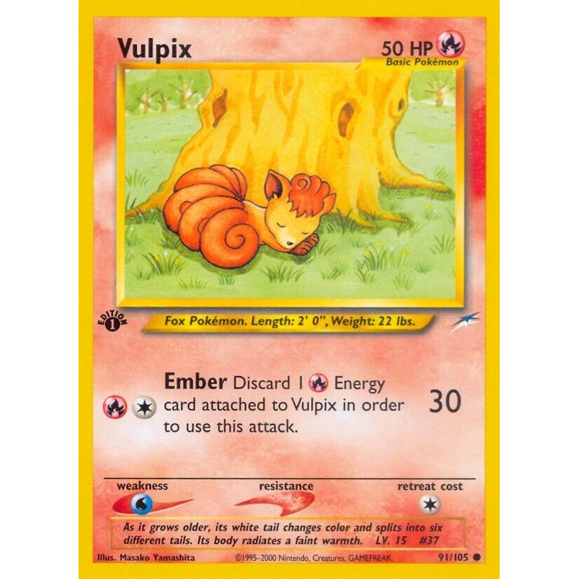 Image for Vulpix (091/105) (N4) - Pokemon