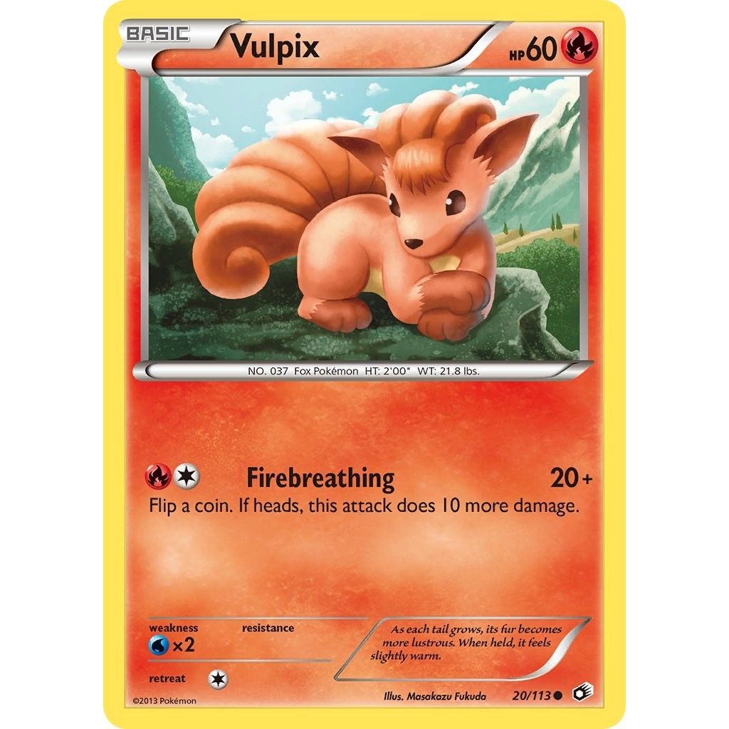 Image for Vulpix (20/113) (LTR) - Pokemon