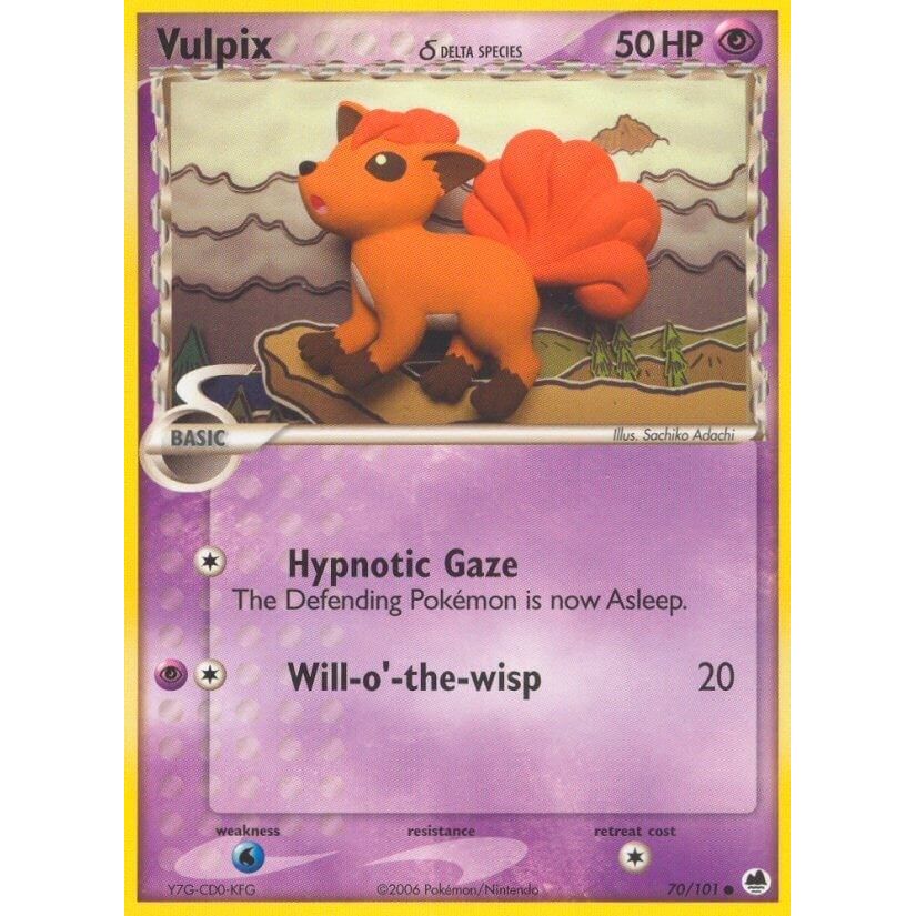 Image for Vulpix (Delta Species) (70/101) (DF) - Pokemon