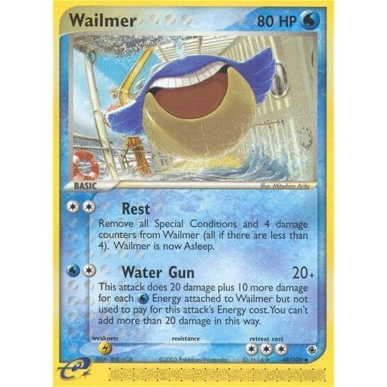 Image for Wailmer (48/109) (RS) - Pokemon