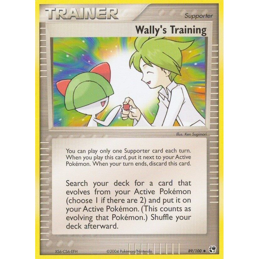 Image for Wally's Training (89/100) (SS) - Pokemon