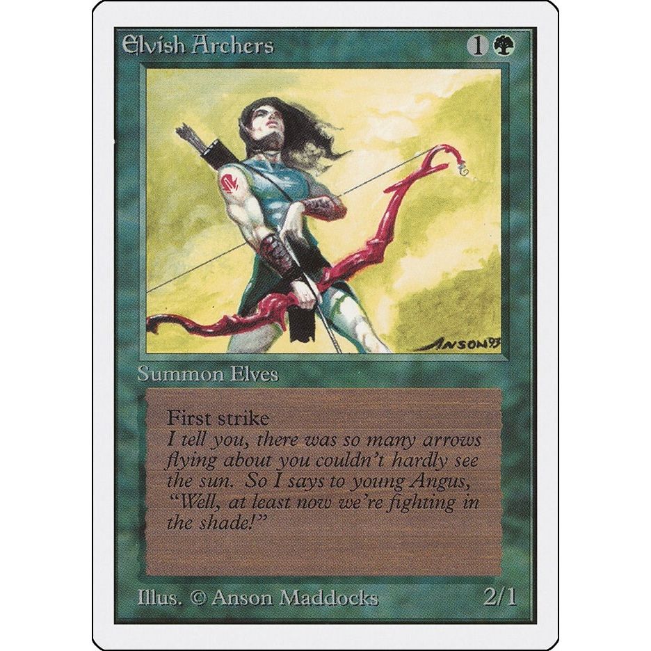 Image for Elvish Archers (2ED) - Magic: The Gathering