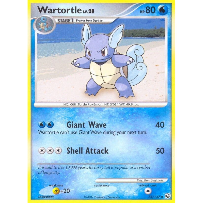 Image for Wartortle (75/132) (SW) - Pokemon