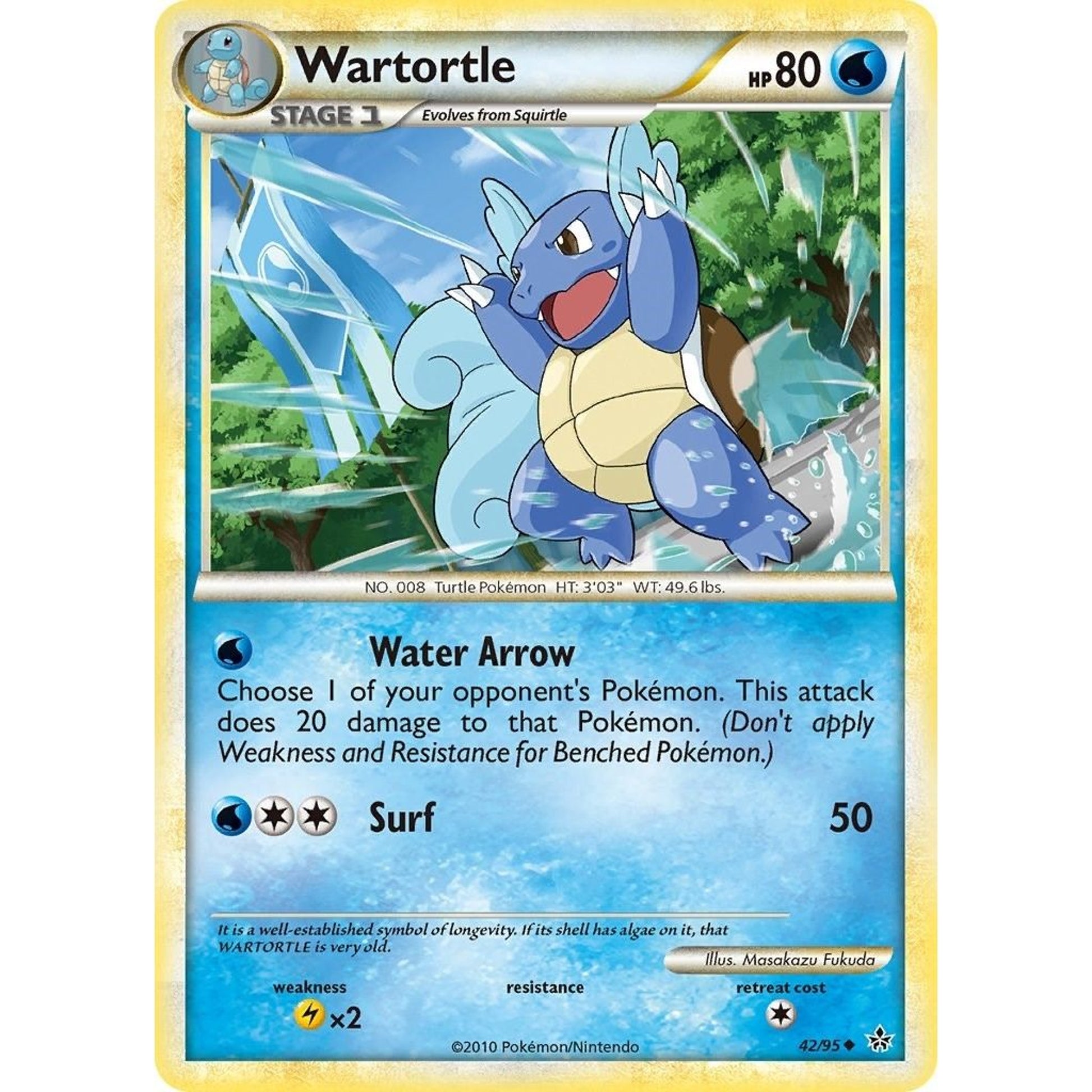 Image for Wartortle (42/95) (UL) - Pokemon