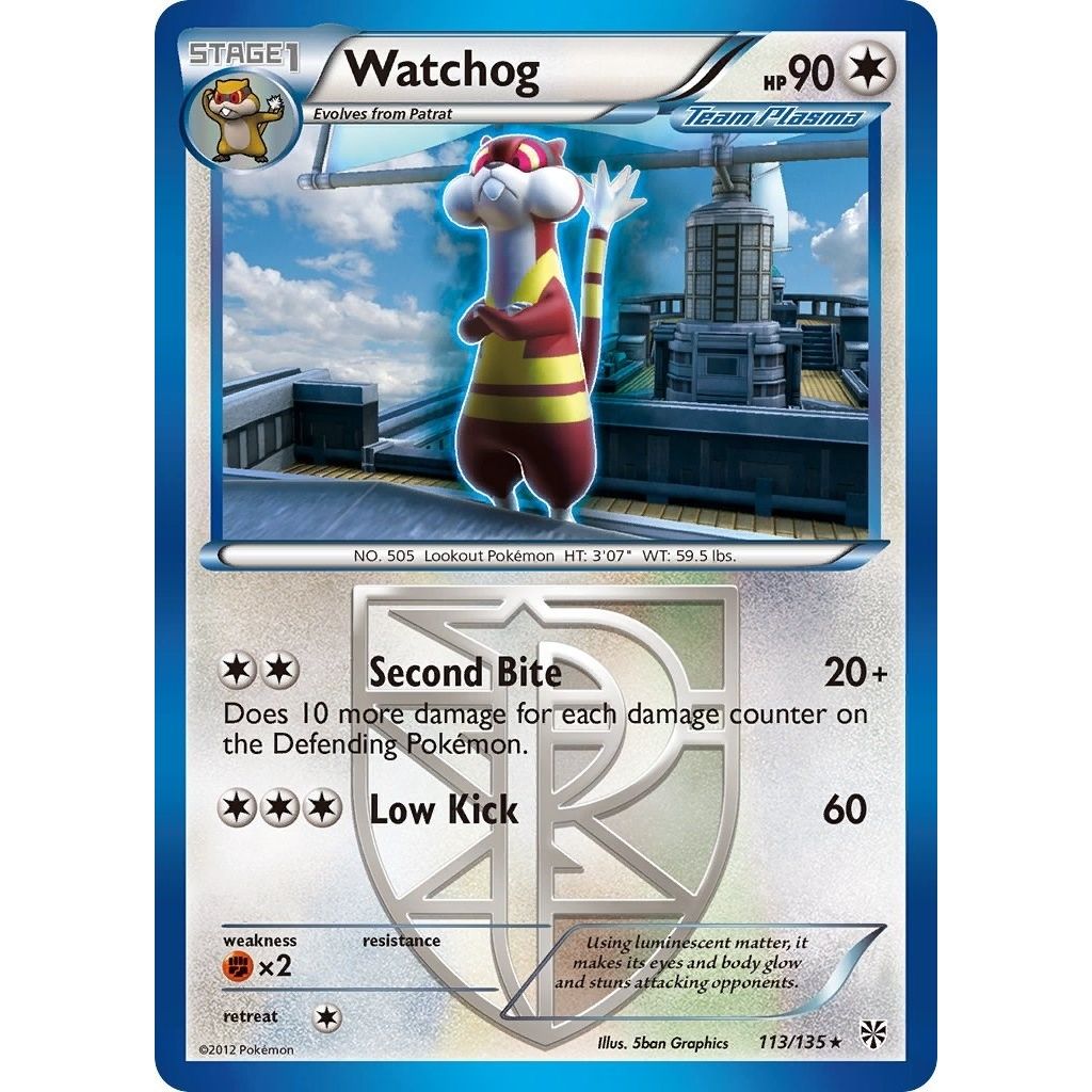 Image for Watchog (Team Plasma) (113) (113/135) (PLS) - Pokemon