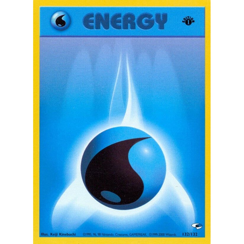 Image for Water Energy (132/132) (G1) - Pokemon