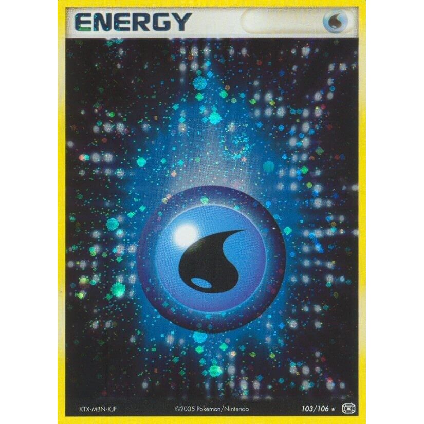 Image for Water Energy (103/106) (EM) - Pokemon