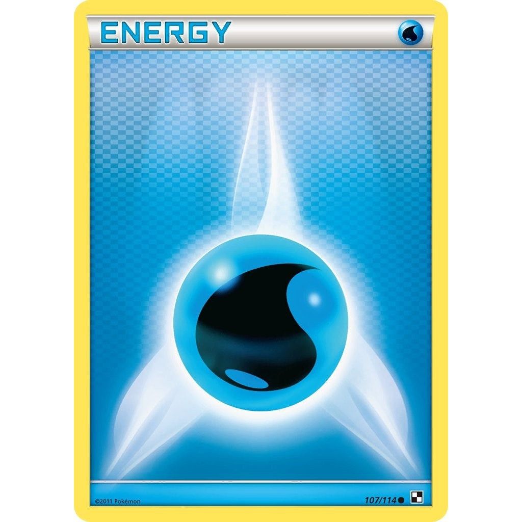 Image for Water Energy (107/114) (BLW) - Pokemon