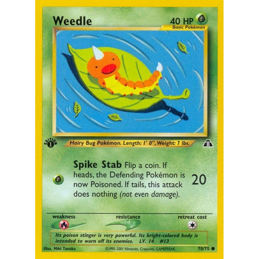 Image for Weedle (70/75) (N2) - Pokemon