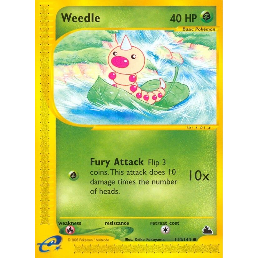 Image for Weedle (114) (114/144) (SK) - Pokemon