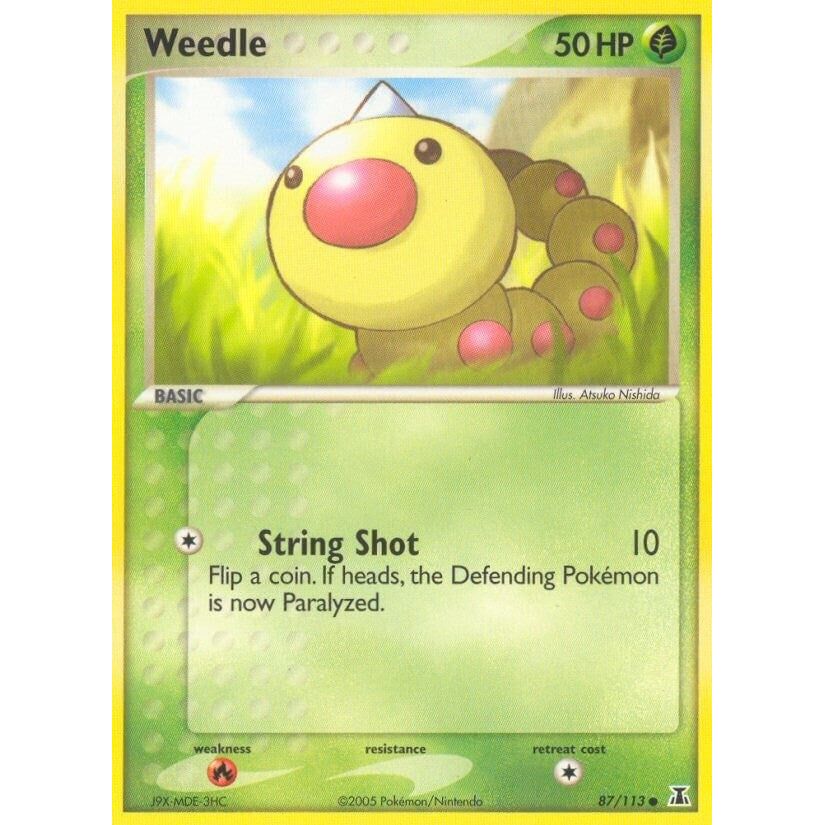 Image for Weedle (87/113) (DS) - Pokemon