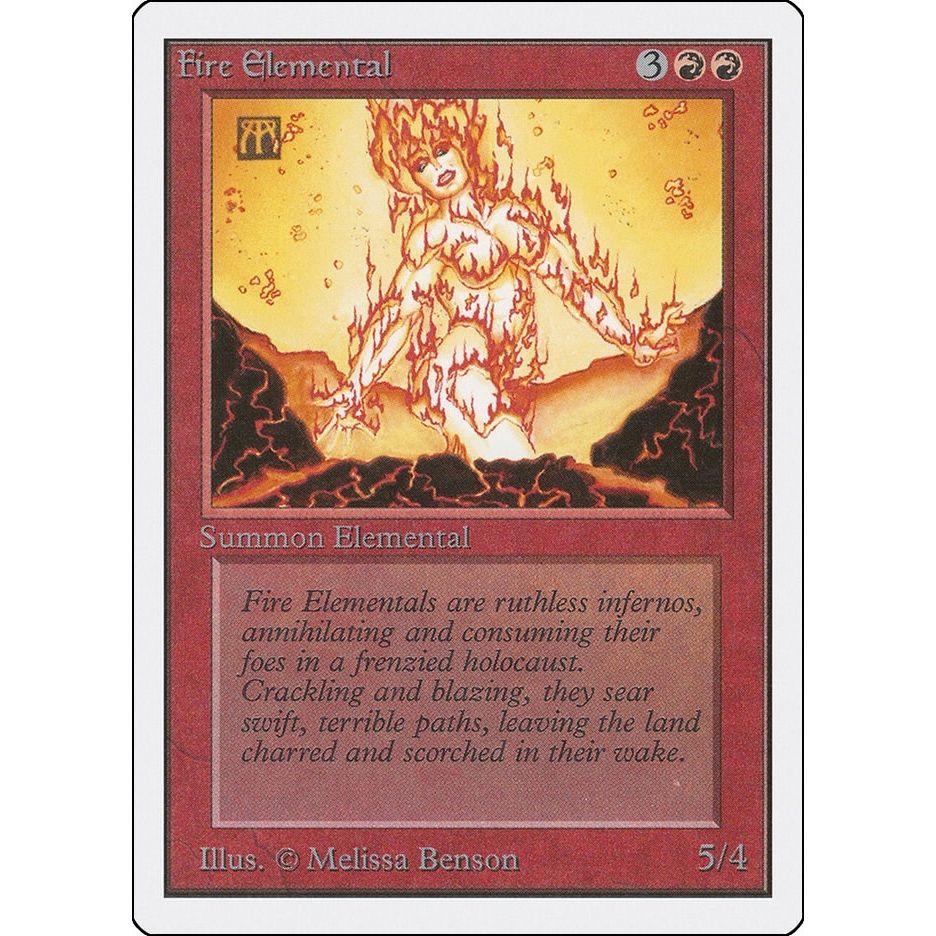 Image for Fire Elemental (2ED) - Magic: The Gathering