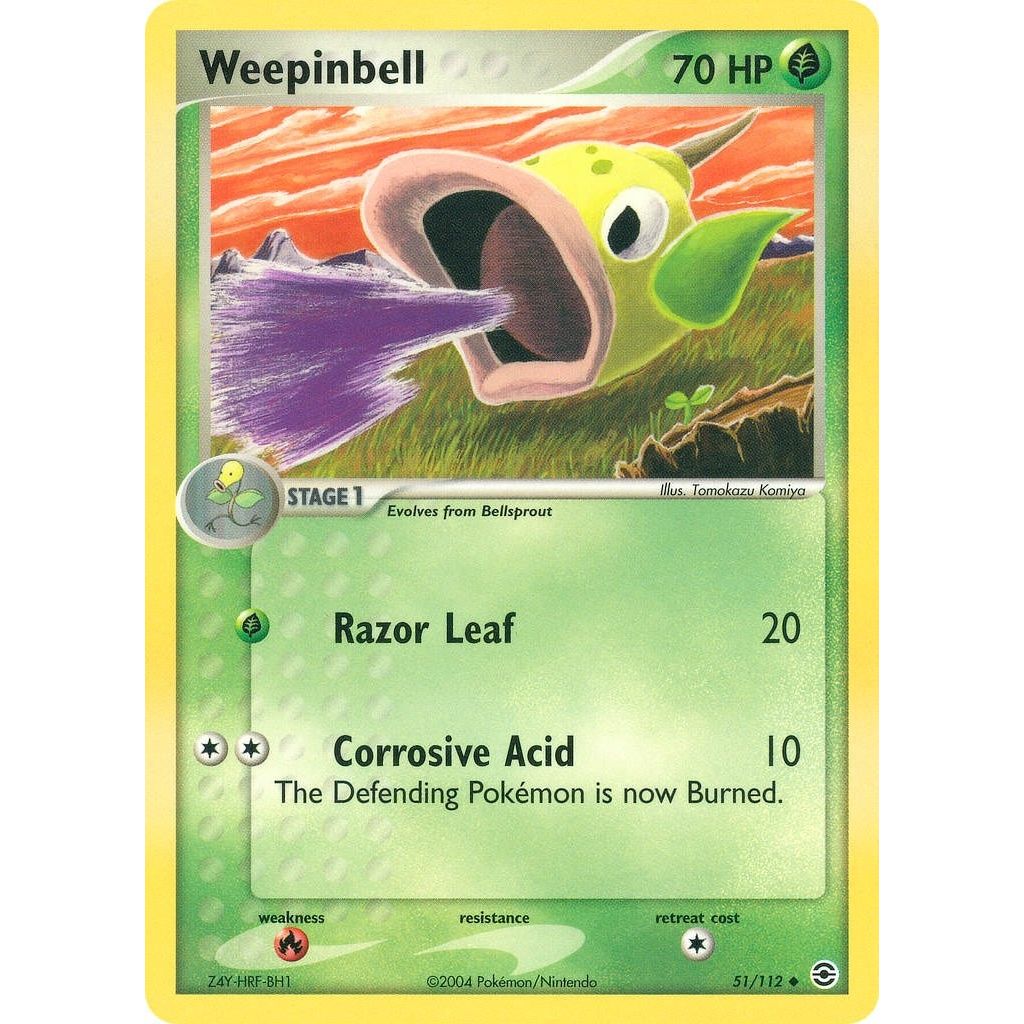 Image for Weepinbell (51/112) (RG) - Pokemon