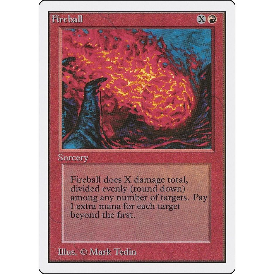 Image for Fireball (2ED) - Magic: The Gathering