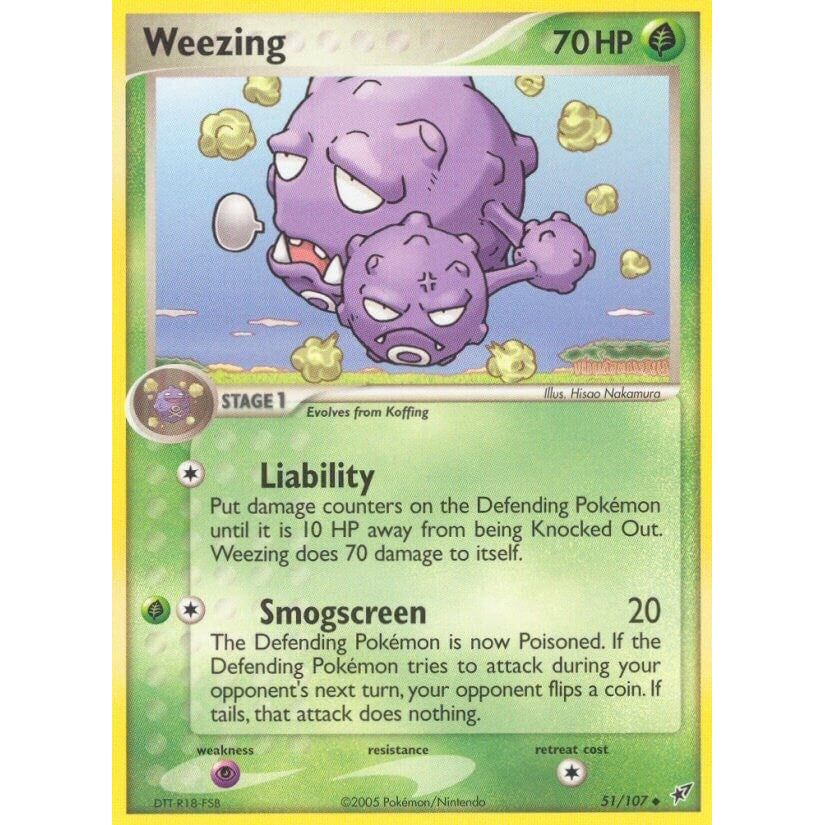 Image for Weezing (51/107) (DX) - Pokemon