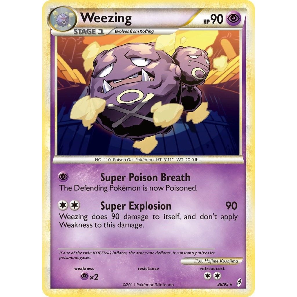 Image for Weezing (38/95) (CL) - Pokemon