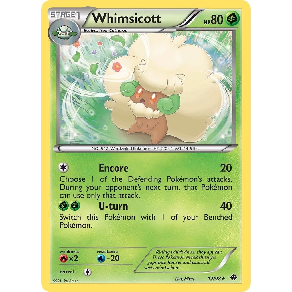 Image for Whimsicott (12) (12/98) (EPO) - Pokemon