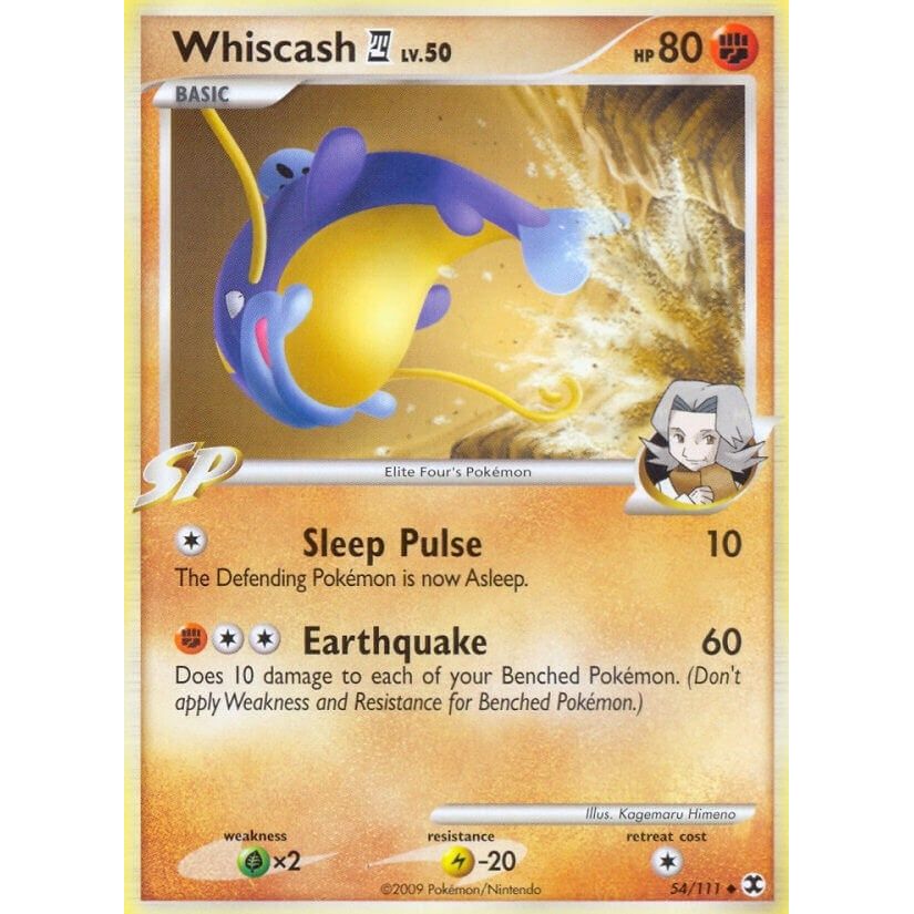 Image for Whiscash E4 (54/111) (RR) - Pokemon