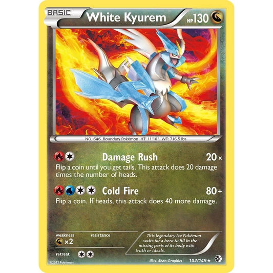 Image for White Kyurem (102/149) (BCR) - Pokemon